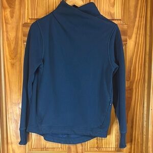 Athleta Teal Fleece Sweatshirt